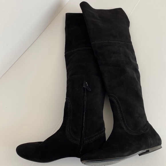 Maria Sharapova by Cole Haan Air Sarafina Boot Black Suede - Picture 2 of 13